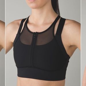 Lululemon Mesh Sports Bra Size 6